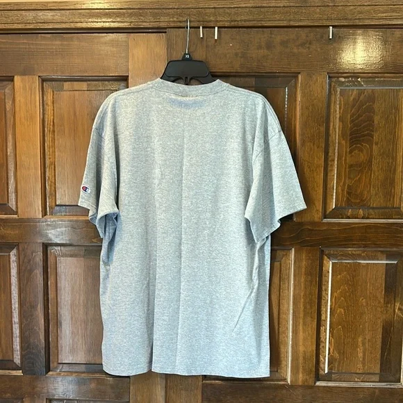 University Of Buffalo Grey Champion Cotton Short Sleeved Shirt Size XL - Picture 2 of 8